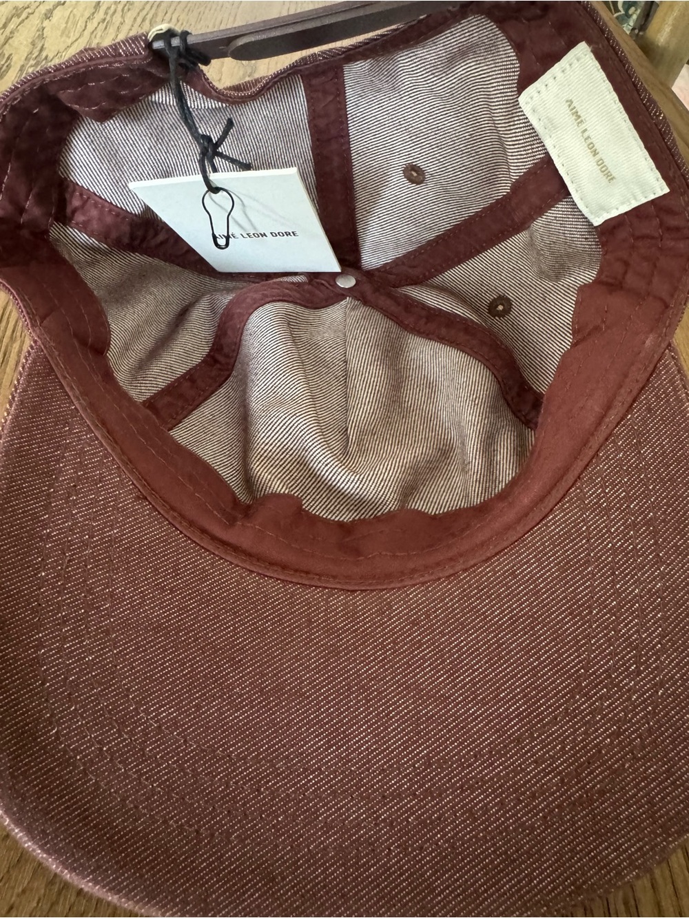 Aime Leon Dore Micro Logo Cap- Brown - Picture 3 of 12